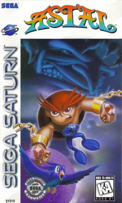 Pochette Astal version Saturn