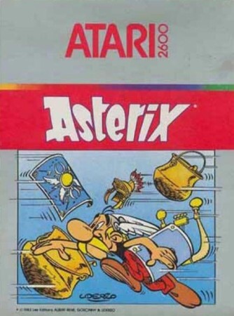 Pochette Astérix version Atari 2600