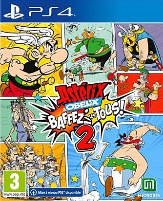 Pochette Astérix & Obélix : Baffez-les Tous ! 2 version PlayStation 4