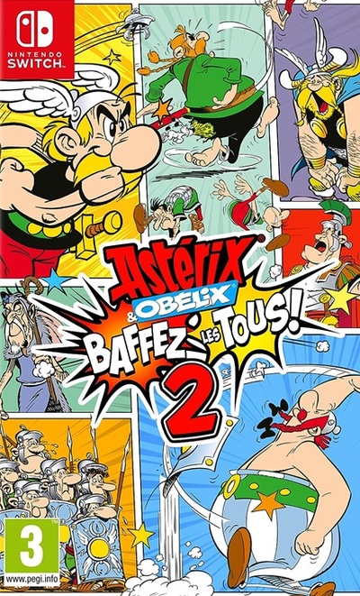 Pochette Astérix & Obélix : Baffez-les Tous ! 2 version Switch