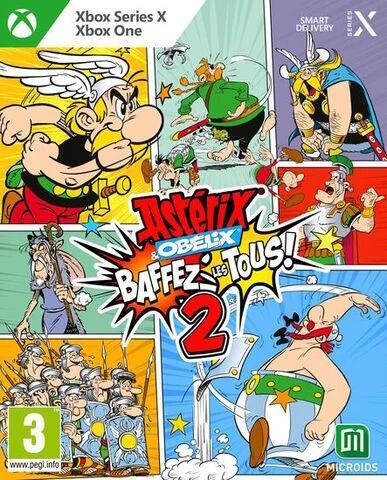 Pochette Astérix & Obélix : Baffez-les Tous ! 2 version Xbox Series X/S