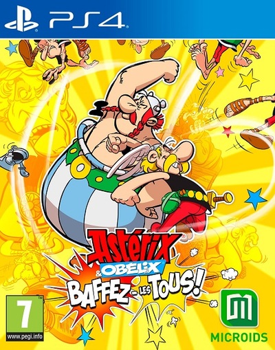 Pochette Astérix & Obélix : Baffez-les Tous ! version PlayStation 4