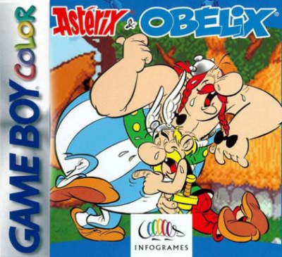 Pochette Astérix & Obélix version GameBoy/Color
