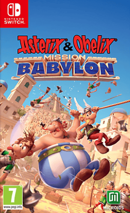 Pochette Astérix & Obélix - Mission Babylone version Switch