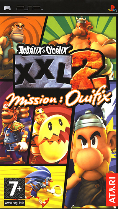 Pochette Astérix & Obélix XXL 2 : Mission : Ouifix version PSP