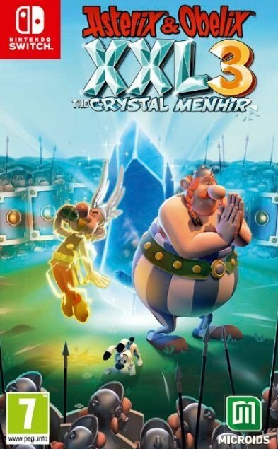 Pochette Astérix & Obélix XXL 3 : le Menhir de Cristal version Switch