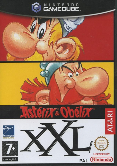 Pochette Astérix & Obélix XXL version GameCube