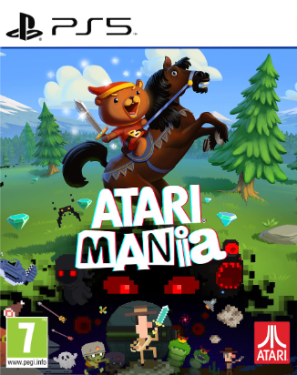 Pochette Atari Mania version PlayStation 5