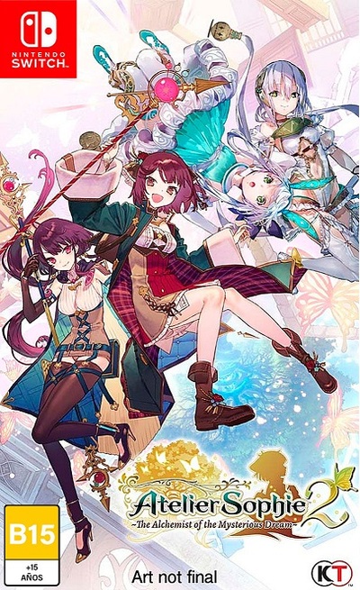 Pochette Atelier Sophie 2 : The Alchemist of the Mysterious Dream version Switch