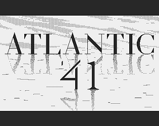 Pochette Atlantic '41 version Playdate