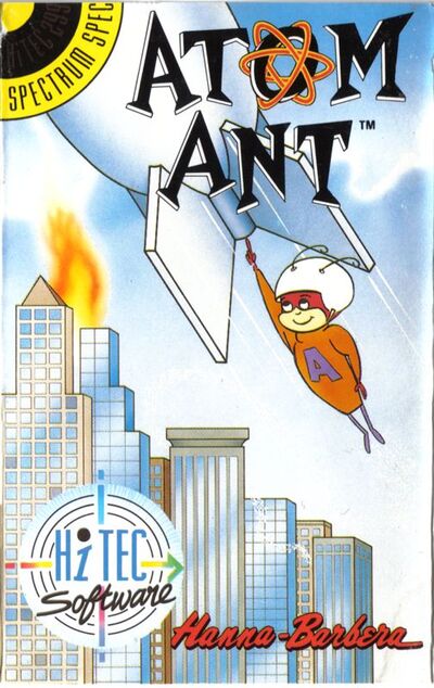 Pochette Atom Ant version ZX Spectrum