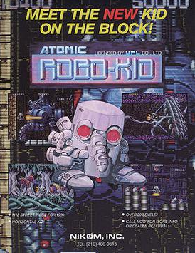 Pochette Atomic Robo-Kid version PlayStation 4