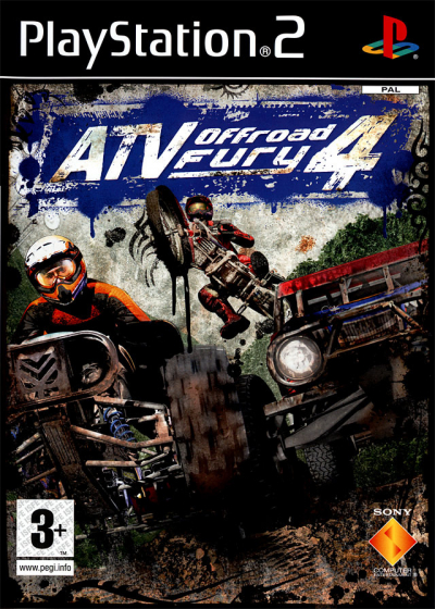 Pochette ATV Offroad Fury 4 version PlayStation 2