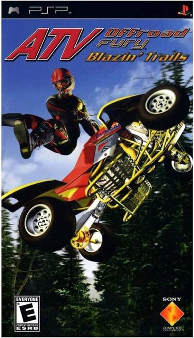 Pochette ATV Offroad Fury : Blazin' Trails version PSP
