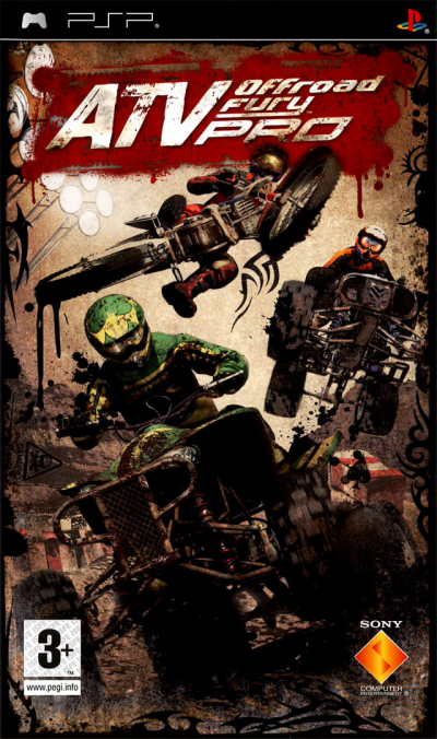 Pochette ATV Offroad Fury Pro version PSP