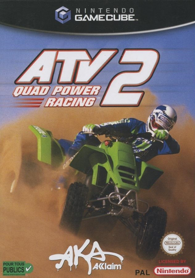 Pochette ATV Quad Power Racing 2 version GameCube