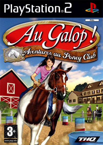 Pochette Au Galop ! Aventures au Poney Club version PlayStation 2