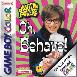 Pochette Austin Powers : Oh, Behave! version GameBoy/Color