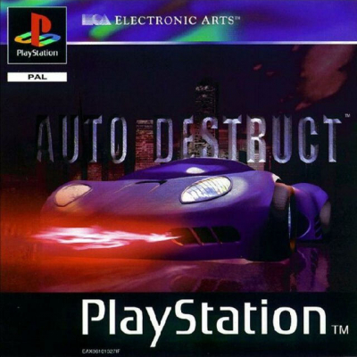 Pochette Auto Destruct version PlayStation