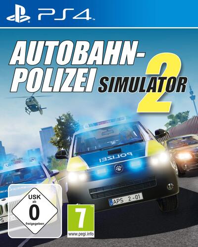 Pochette Autobahn Police Simulator 2 version PlayStation 4