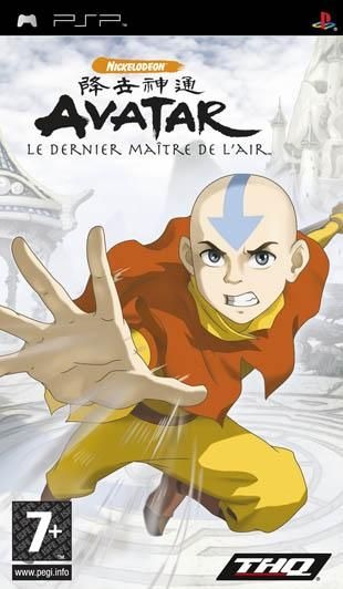 Pochette Avatar : Le Dernier Maître de l'Air version PSP