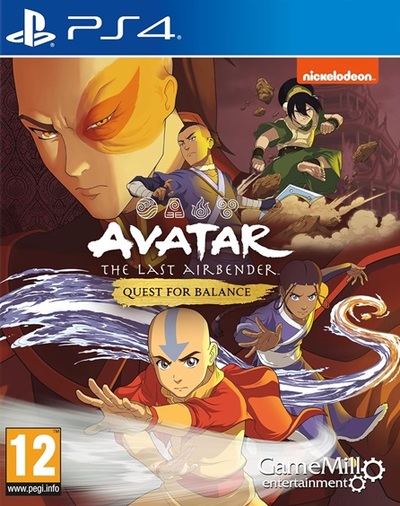 Pochette Avatar : The Last Airbender - Quest for Balance version PlayStation 4