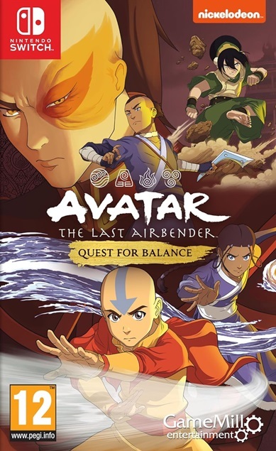 Pochette Avatar : The Last Airbender - Quest for Balance version Switch
