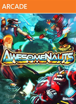 Pochette Awesomenauts version Xbox 360