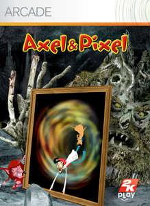 Pochette Axel & Pixel version Xbox 360