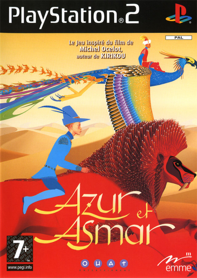 Pochette Azur et Asmar version PlayStation 2