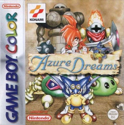 Pochette Azure Dreams version GameBoy/Color