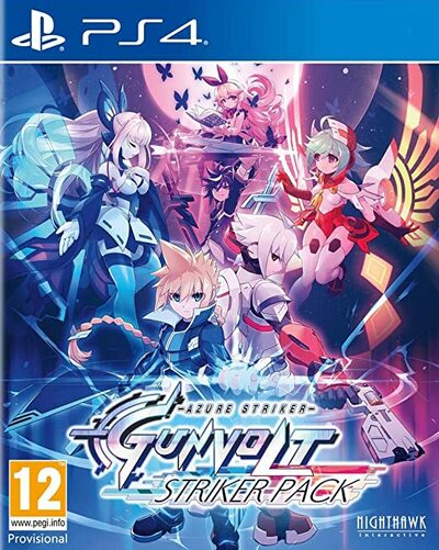 Pochette Azure Striker Gunvolt : Striker Pack version PlayStation 4
