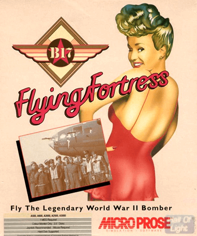 Pochette B-17 Flying Fortress version Amiga