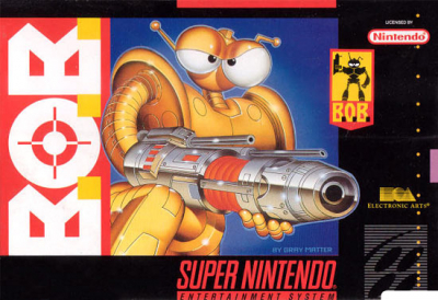 Pochette B.O.B. version Super Nintendo