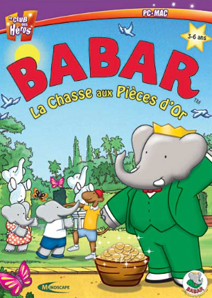 Pochette Babar - La Chasse aux Pièces d'Or version PC Windows