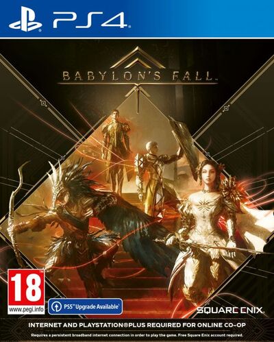 Pochette Babylon's Fall version PlayStation 4