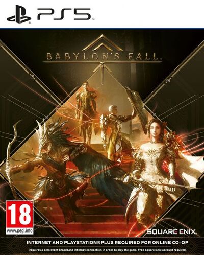 Pochette Babylon's Fall version PlayStation 5