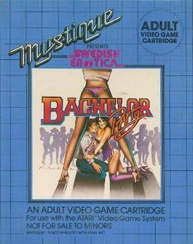 Pochette Bachelor Party version Atari 2600