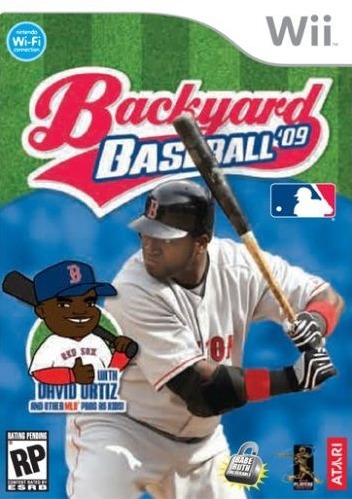 Pochette Backyard Baseball '09 version Wii