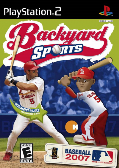 Pochette Backyard Baseball 2007 version PlayStation 2