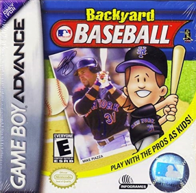 Pochette Backyard Baseball version GameBoy Advance