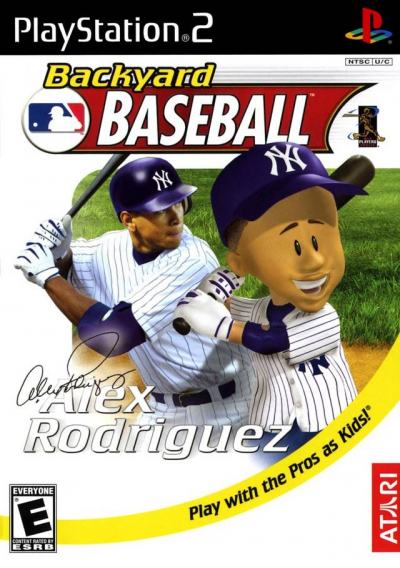 Pochette Backyard Baseball version PlayStation 2