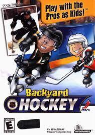Pochette Backyard Hockey version PC Windows