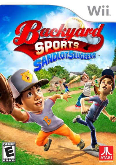 Pochette Backyard Sports : Sandlot Sluggers version Wii