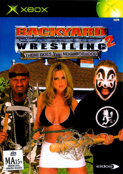 Pochette Backyard Wrestling 2 : There Goes The Neighborhood version Xbox