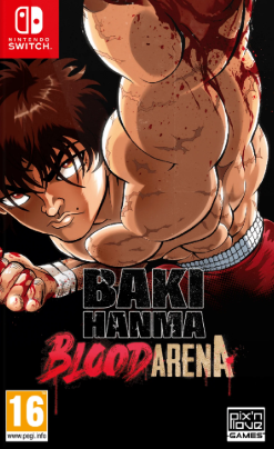 Pochette Baki Hanma : Blood Arena version Switch