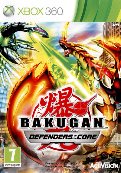 Pochette Bakugan Battle Brawlers : Les Protecteurs de la Terre version Xbox 360