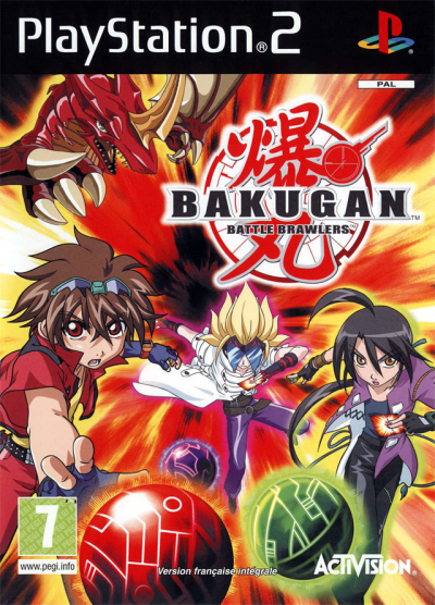 Pochette Bakugan Battle Brawlers version PlayStation 2