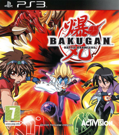 Pochette Bakugan Battle Brawlers version PlayStation 3