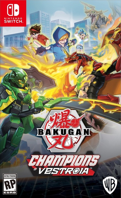 Pochette Bakugan : Champions of Vestroia version Switch